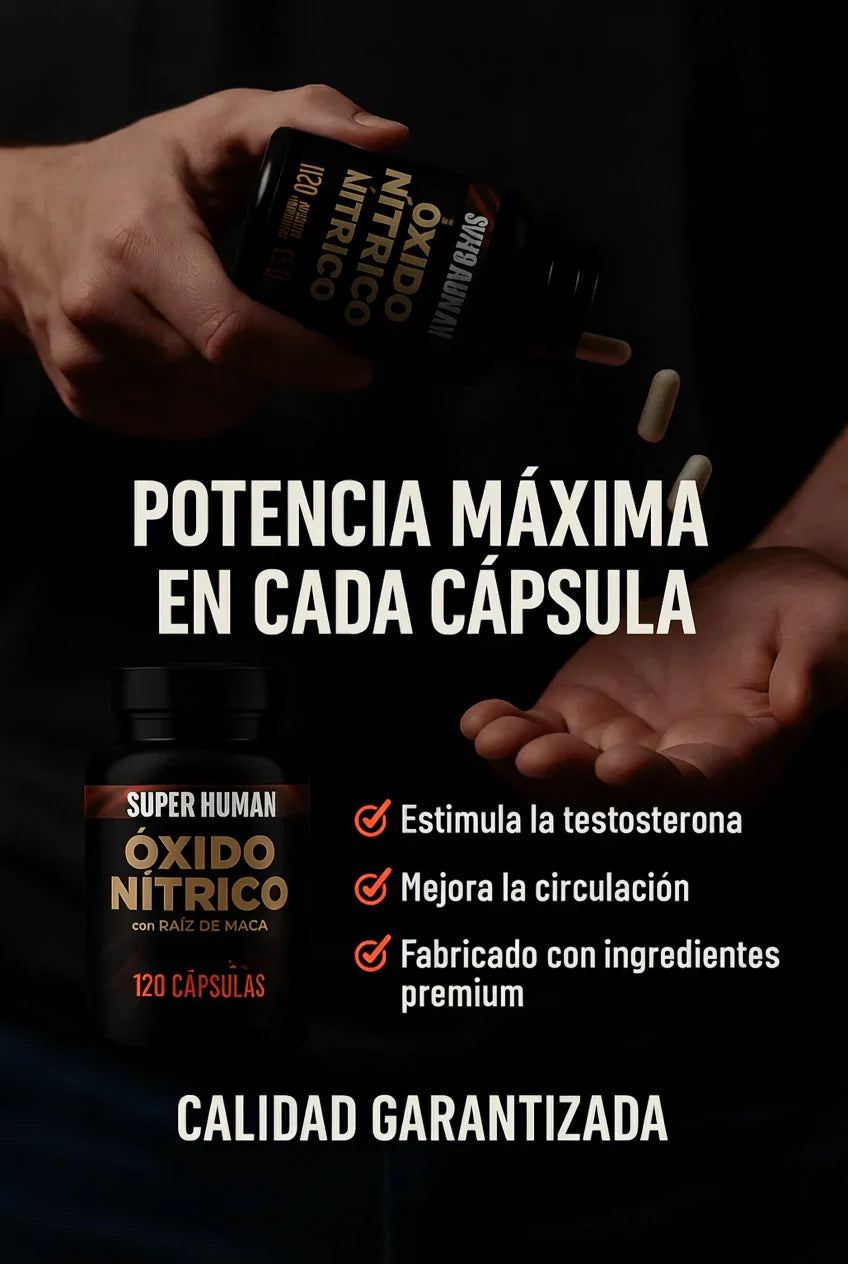Óxido Nítrico™– Cápsulas de Óxido Nítrico